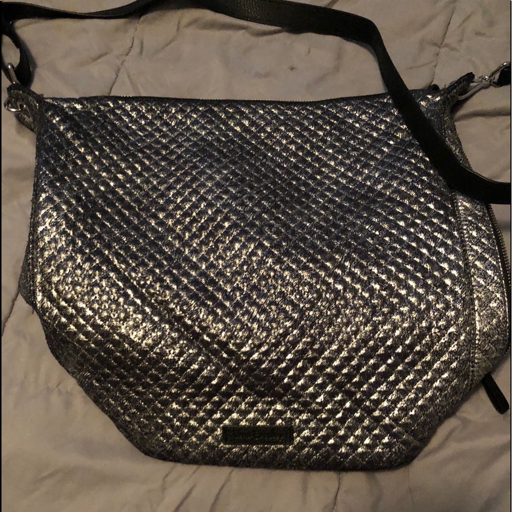 Vera Bradley silver cross body